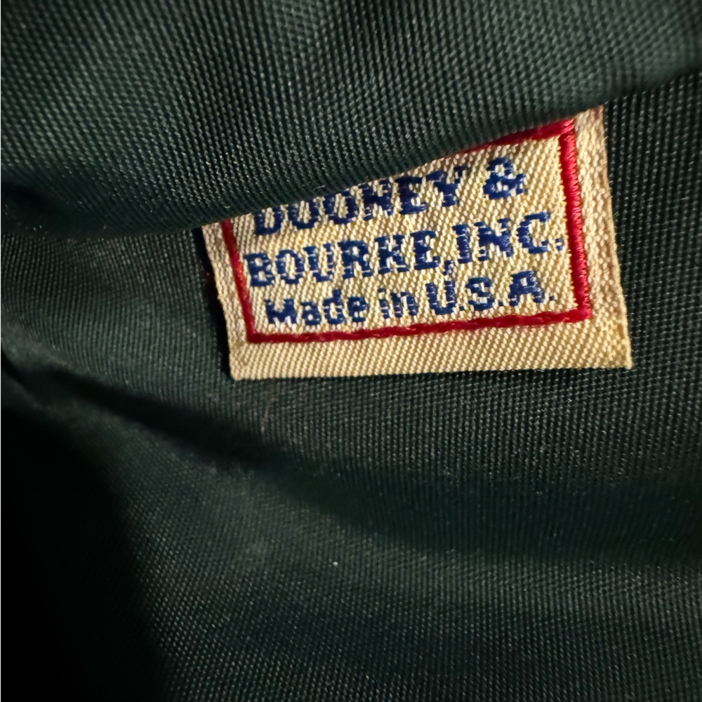 Vintage Dooney and Bourke Pebbled Navy Purse - Picture 3 of 4